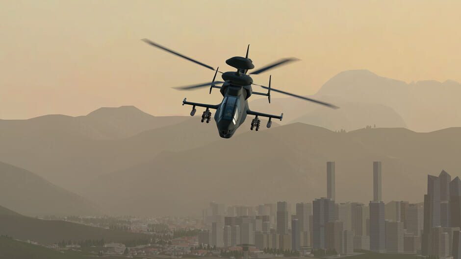 VTOL VR: AH-94 Attack Helicopter Screenshot