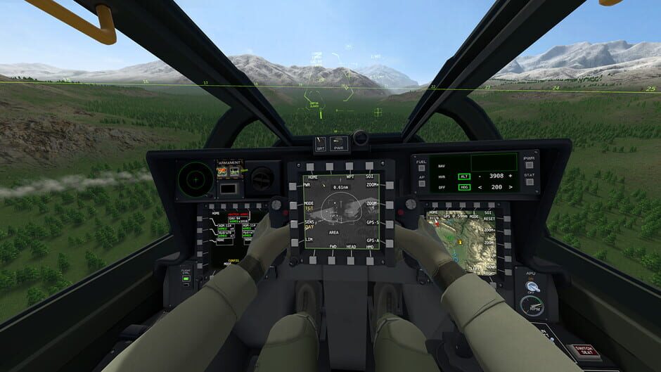 VTOL VR: AH-94 Attack Helicopter Screenshot