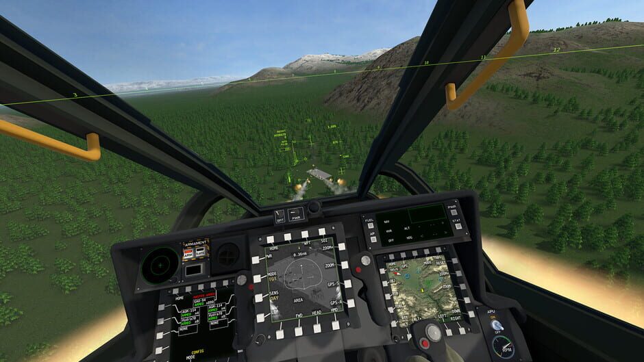 VTOL VR: AH-94 Attack Helicopter Screenshot