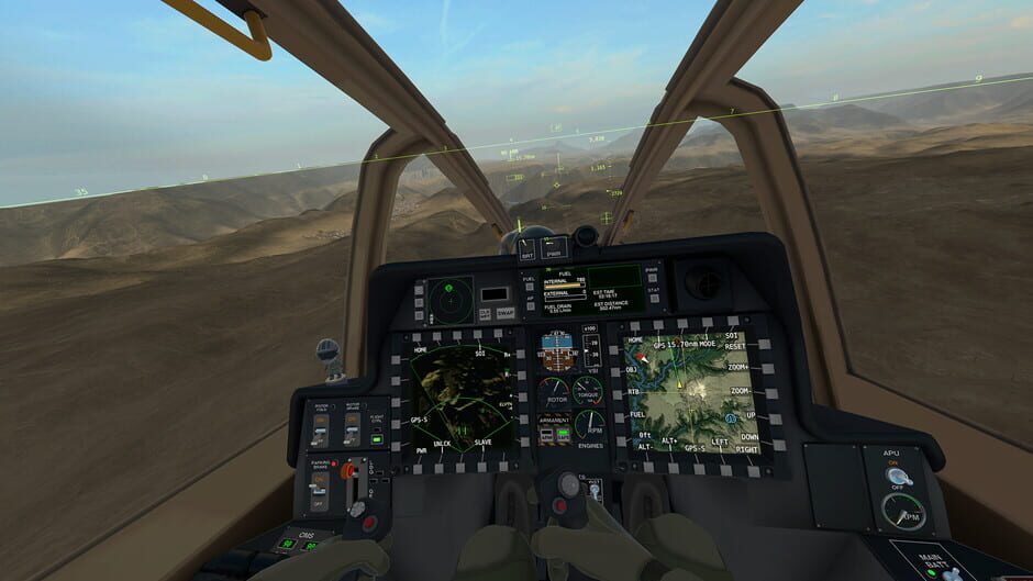 VTOL VR: AH-94 Attack Helicopter Screenshot