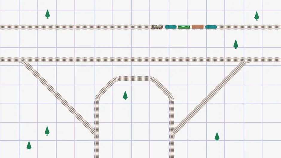 Кадър от Tiny Train Tycoon