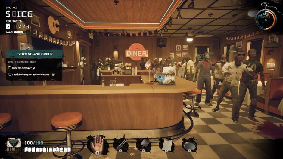 สกรีนช็อตจาก Zombie Diner Simulator (รูปที่ 14)