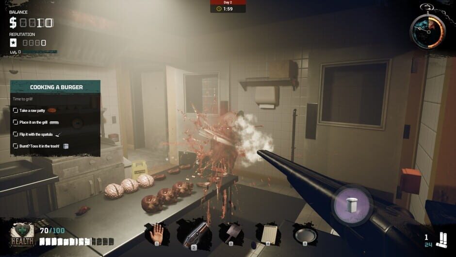 สกรีนช็อตจาก Zombie Diner Simulator (รูปที่ 16)