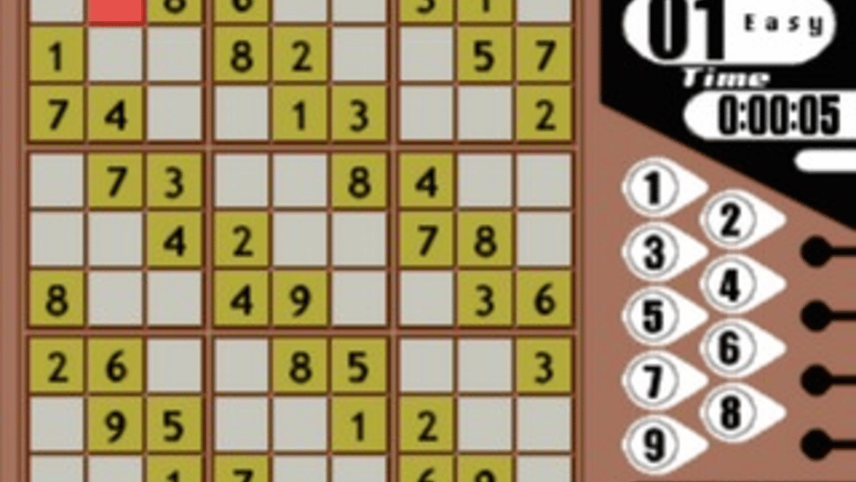 SuperLite 1500 series: Sudoku 3 Screenshot