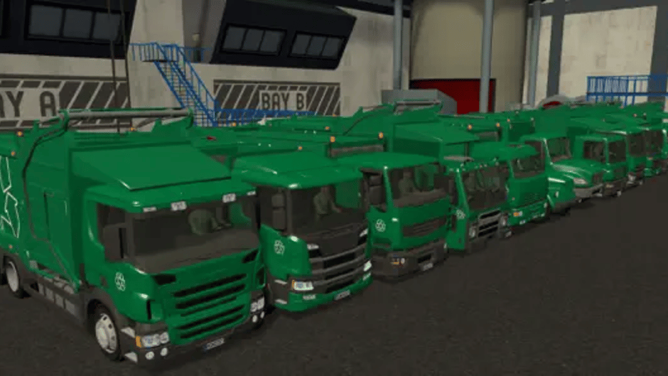 Trash Truck Simulator Screenshot