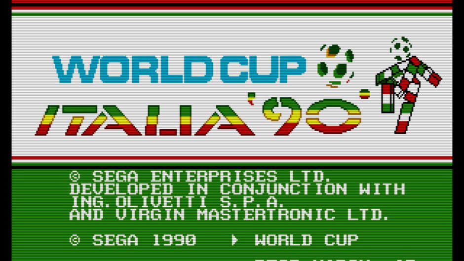 World Cup Italia '90 screenshot