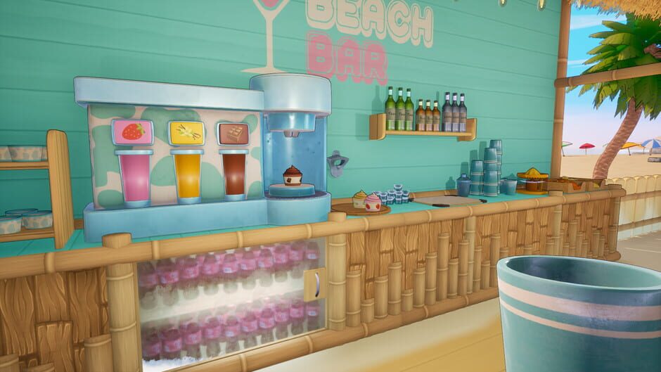 สกรีนช็อตจาก Waifu Beach Bar (รูปที่ 2)