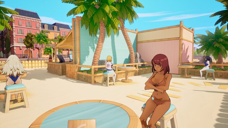สกรีนช็อตจาก Waifu Beach Bar (รูปที่ 3)