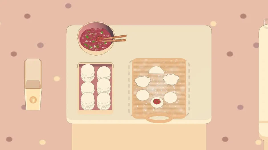 Кадър от Jiaozi & Shopkeeper