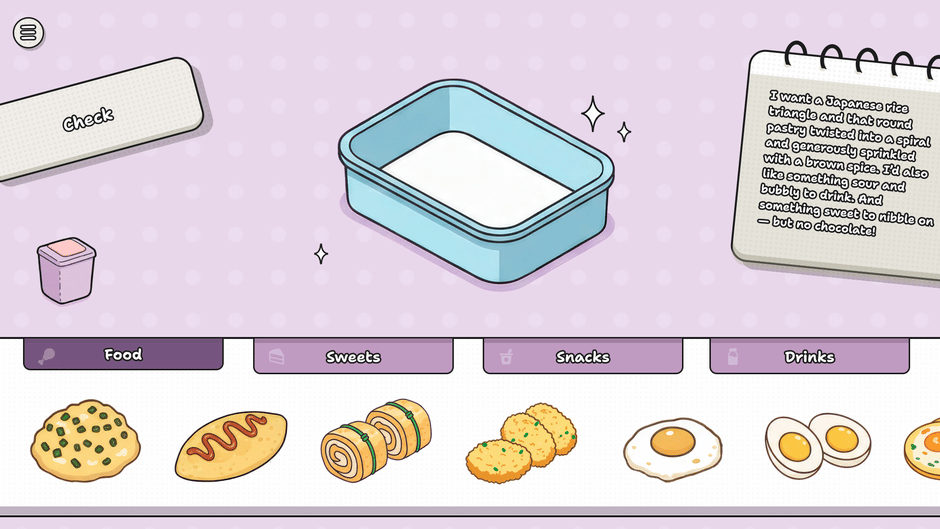 Pack my LunchBox Screenshot