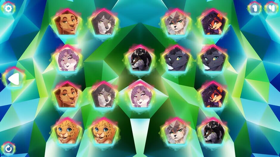Poly Memory: Furries 2 Screenshot