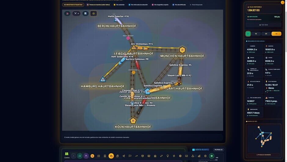 สกรีนช็อตจาก Steam & Steel Railway Tycoon (รูปที่ 2)