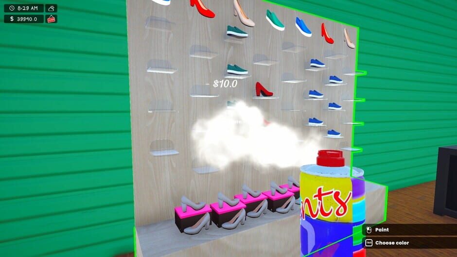 Shoes Store Simulator Screenshot