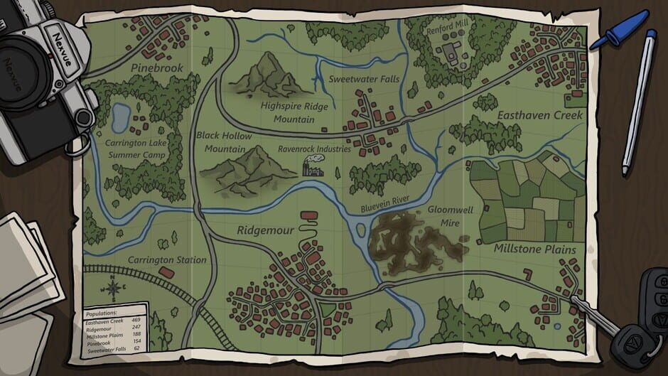 สกรีนช็อตจาก The Dismissed Case: Black Hollow (รูปที่ 3)
