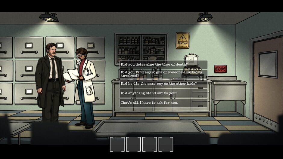 สกรีนช็อตจาก The Dismissed Case: Black Hollow (รูปที่ 5)