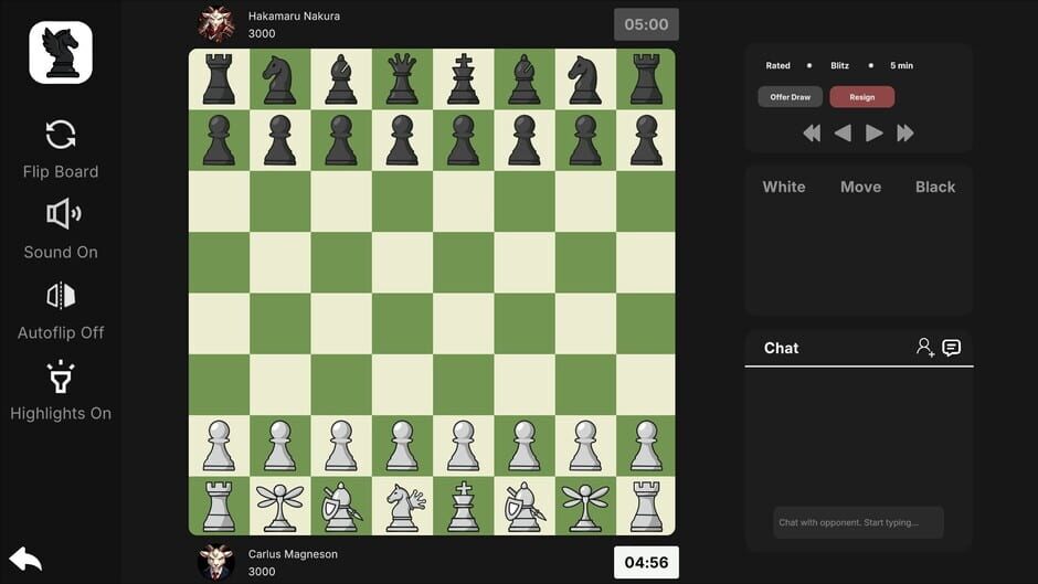 Screenshots MetaChess