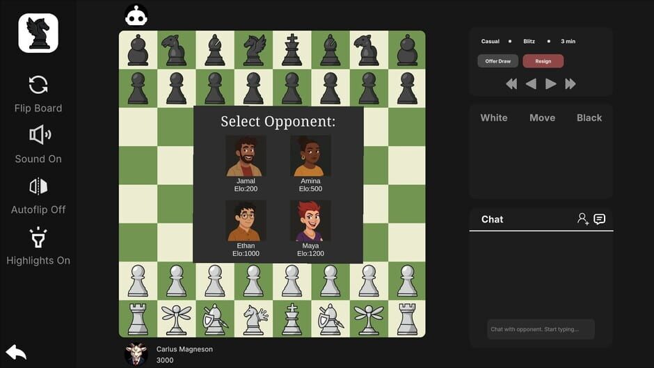 Screenshots MetaChess