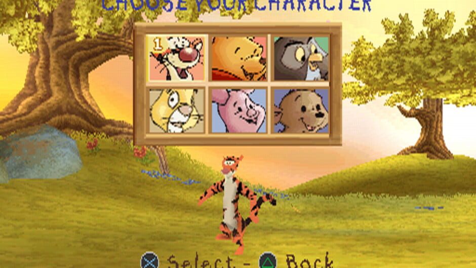 สกรีนช็อตจาก Pooh's Party Game: In Search of the Treasure (รูปที่ 2)