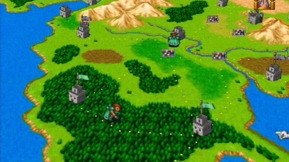 สกรีนช็อตจาก Sega Ages 2500 Vol. 18: Dragon Force (รูปที่ 2)