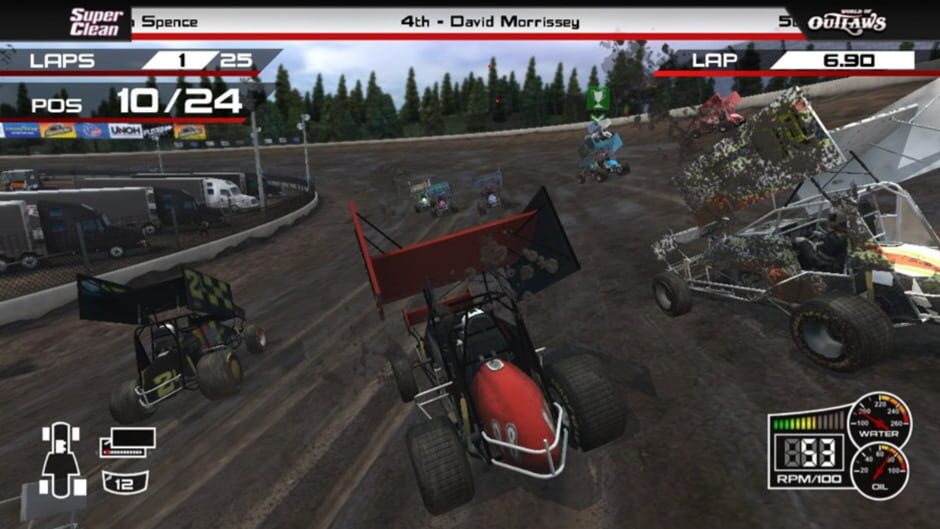 World of Outlaws: Sprint Cars • No Manual • Ex-Rental screenshot 1