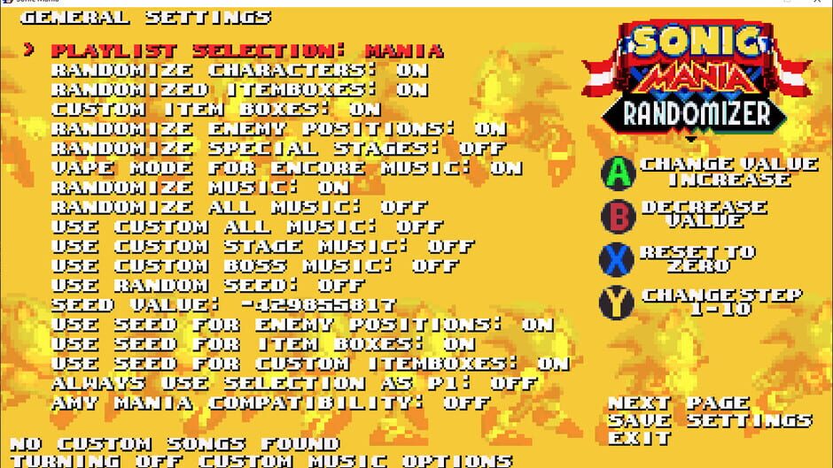 สกรีนช็อตจาก Sonic Mania Randomizer (รูปที่ 3)
