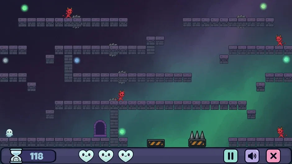 Screenshot de Little Boo and the Spectral Orbs