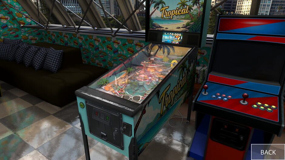 สกรีนช็อตจาก Zaccaria Pinball: Tropical Deluxe Pinball Table (รูปที่ 2)