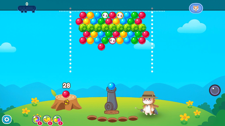 Mr. Whiskers Bubbles Screenshot