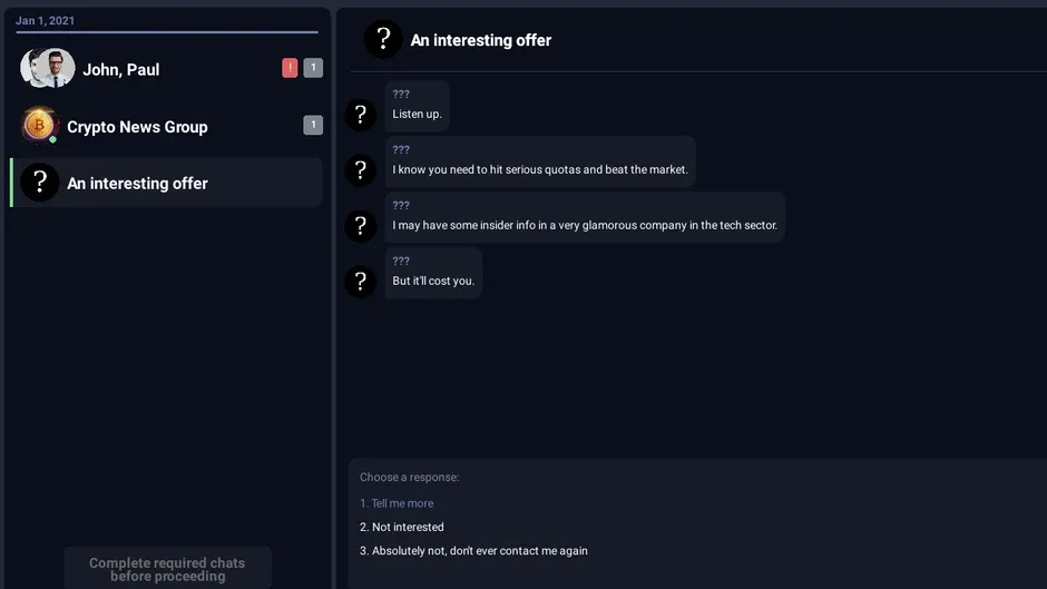 Кадър от Day Trader Tycoon