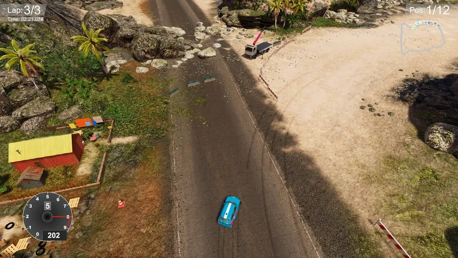 Кадър от Retrowave Barro Crazy Drift