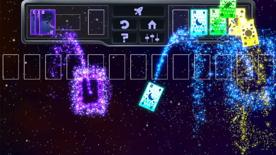 Кадър от Space Cat Solitaire