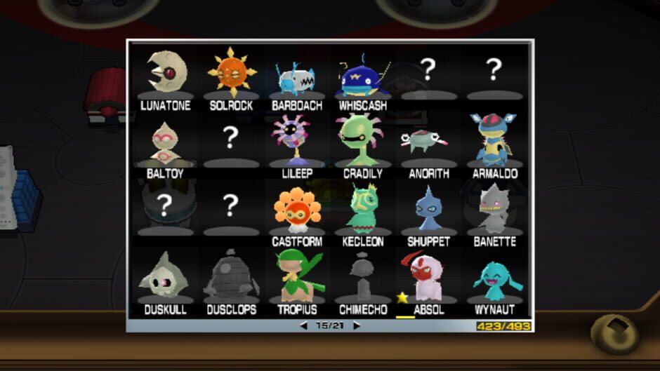 สกรีนช็อตจาก Pokémon Rumble: Weekend Edition (รูปที่ 3)