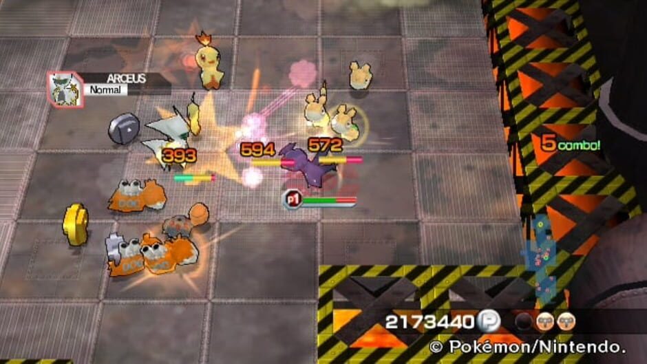 สกรีนช็อตจาก Pokémon Rumble: Weekend Edition (รูปที่ 2)