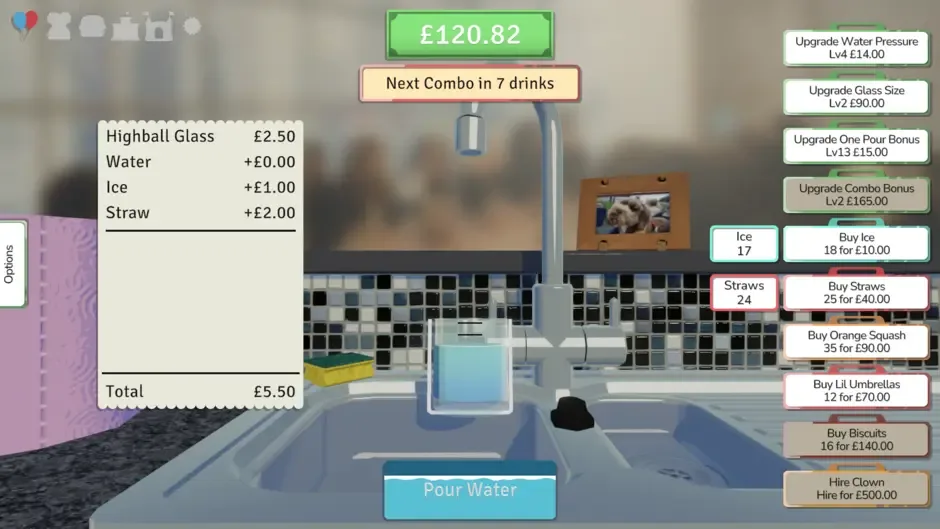 A Stupid Game About Pouring Drinks for the P.T.A.