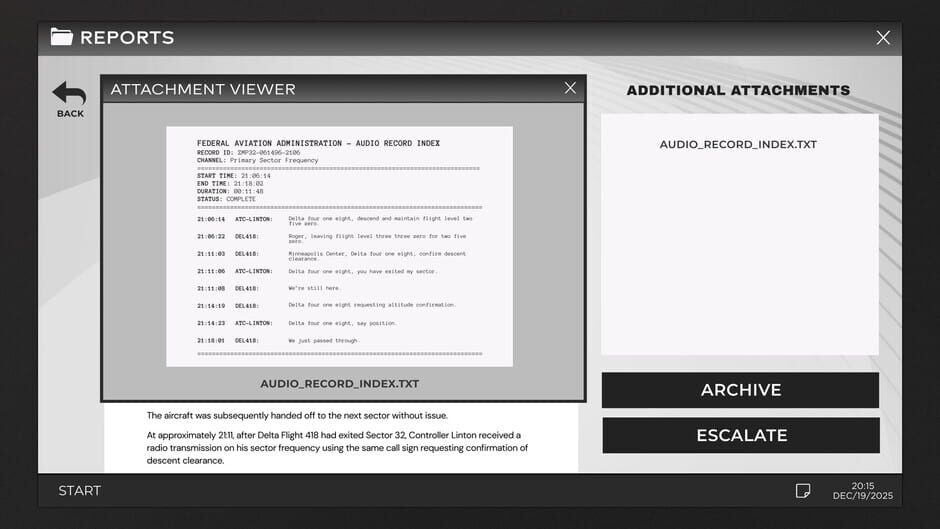 The Archive screenshot