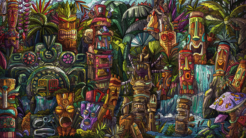 100 Tiki Cats Screenshot