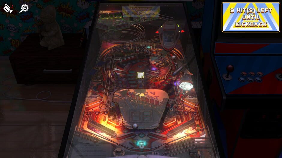 สกรีนช็อตจาก Zaccaria Pinball: Moon Flight Deluxe Pinball Table (รูปที่ 2)