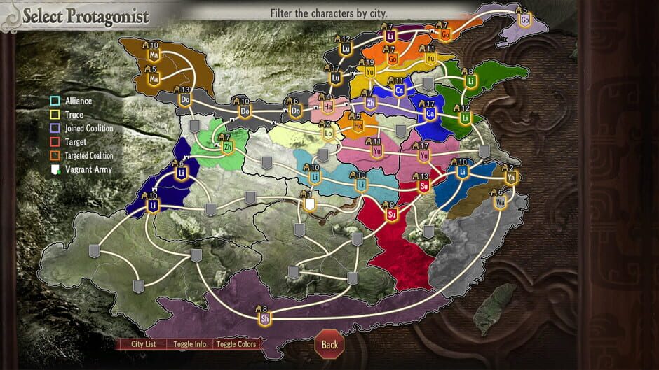 Romance of the Three Kingdoms 8 Remake: Scenario "Tiger and Wolf Unleashed" Screenshot