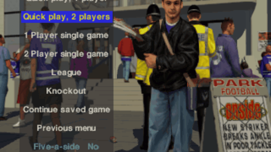 Complete Onside Soccer Screenshot