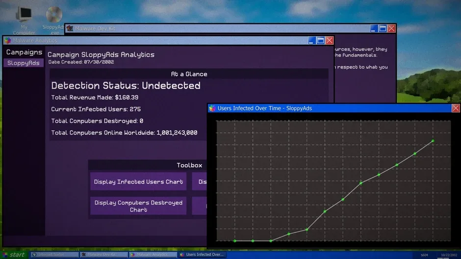 Кадър от Malware Tycoon