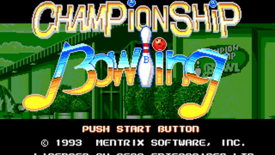Championship Bowling screenshot 1