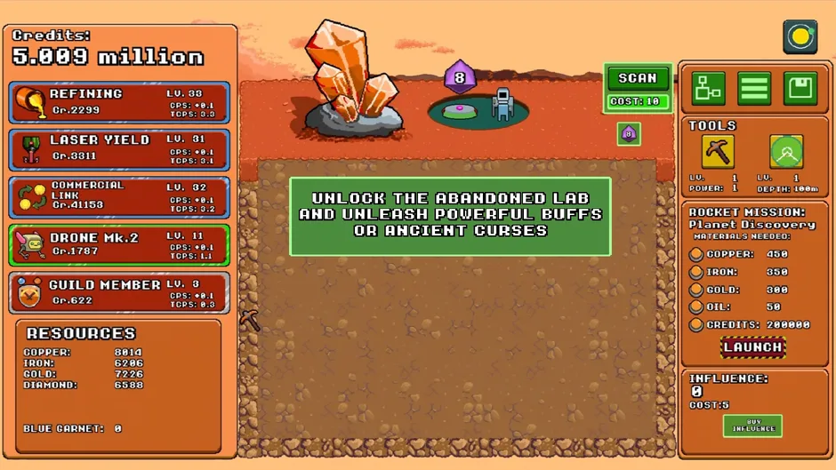 Кадър от Exofinity Clicker