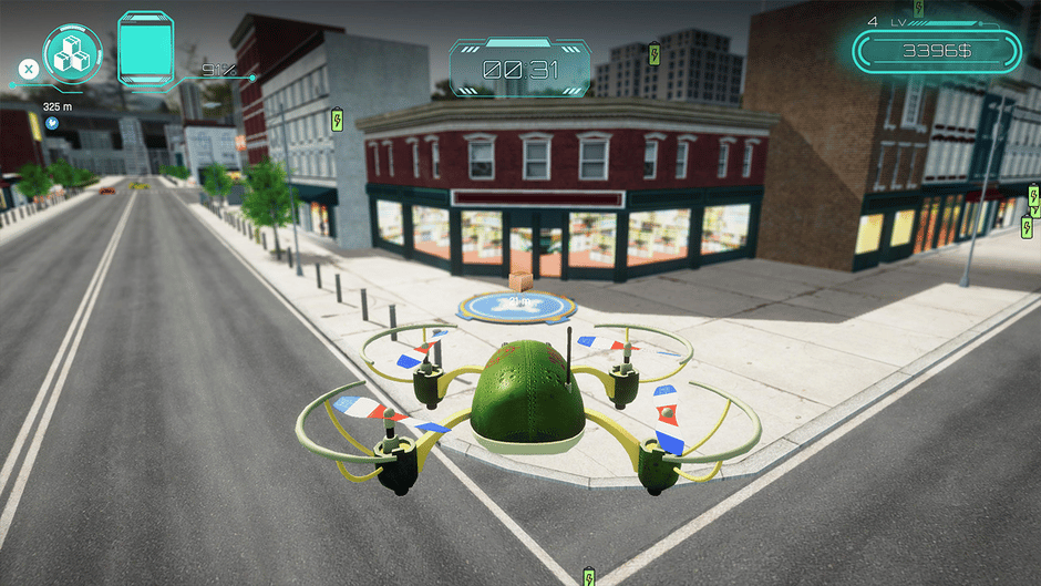 Drone Delivery Express: City Simulator Screenshot