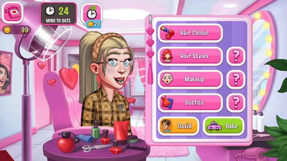 《Kitty Powers' Matchmaker Makeover》 screenshot 3
