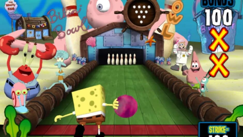 SpongeBob SquarePants Bikini Bottom Bowling screenshot 2