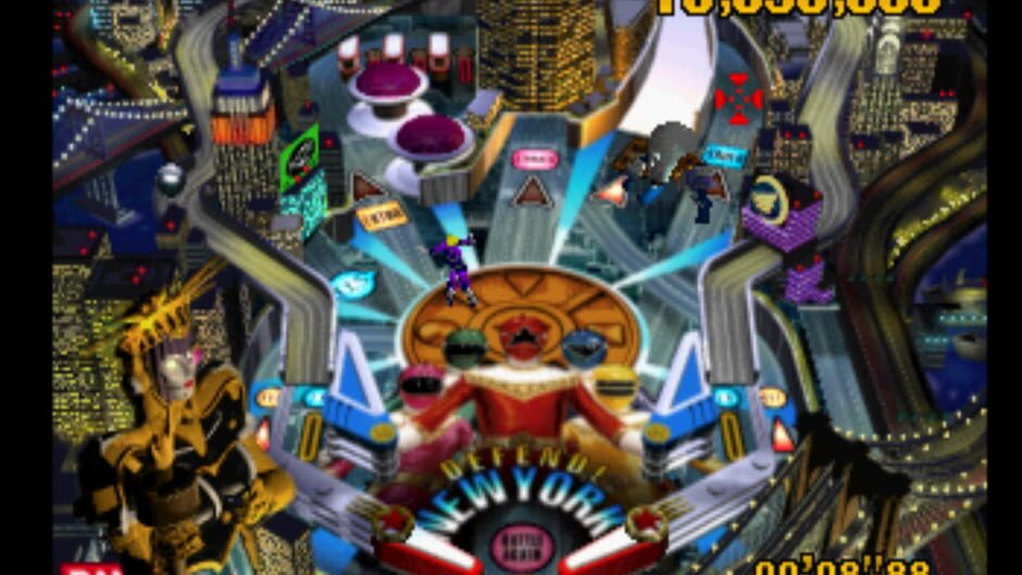 สกรีนช็อตจาก Power Rangers Zeo - Full Tilt Battle Pinball (รูปที่ 3)