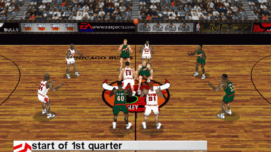 NBA Live 97 Screenshot