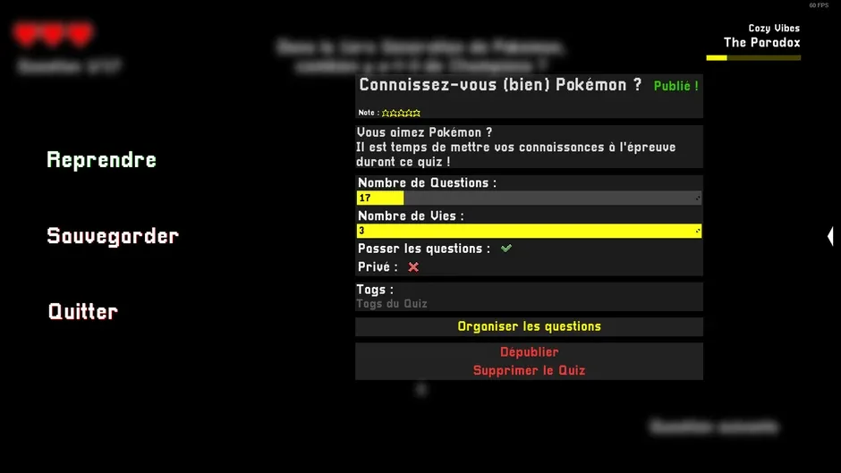 Capture d'écran de l'article