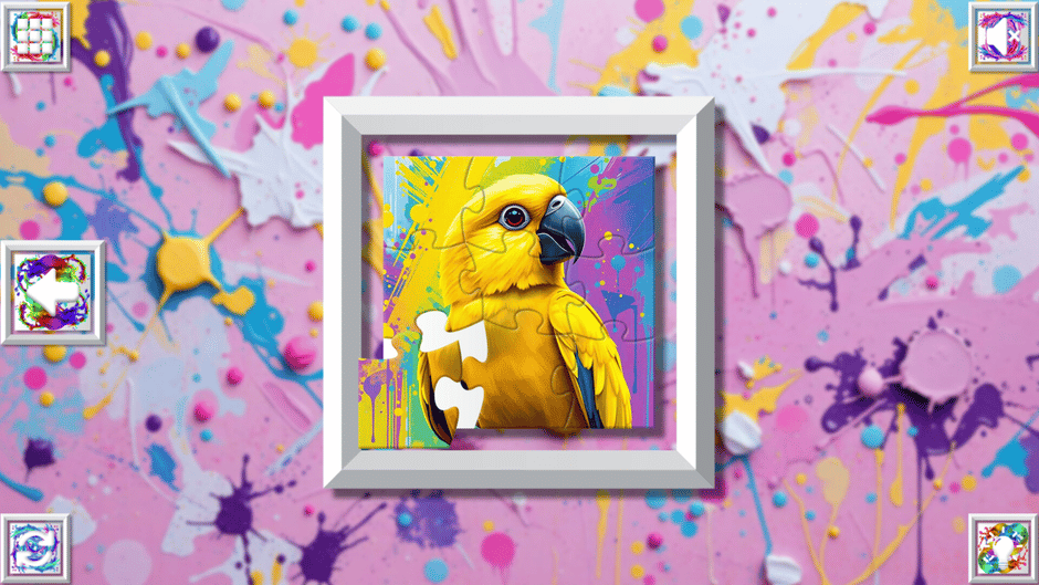Color Splash: Parrots Screenshot
