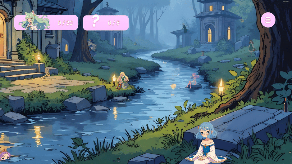 Hidden Anime Girls Screenshot